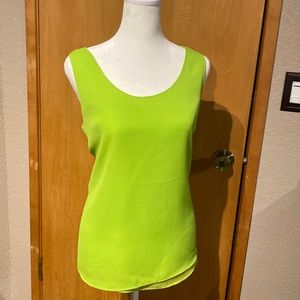 Women’s Cato large tank top lime green